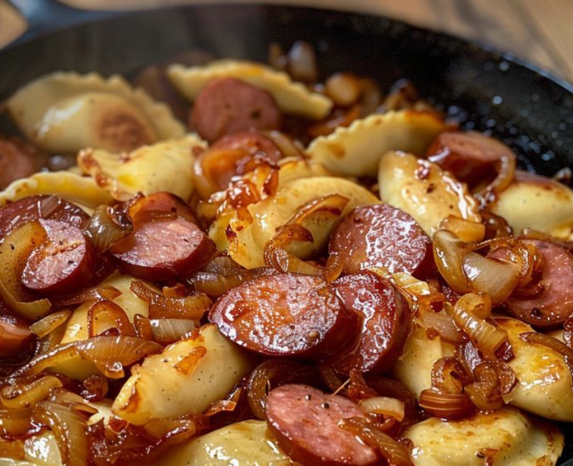 Perogies & Kielbasa Sausage