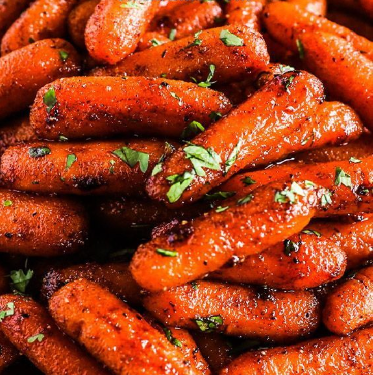Honey Roasted Baby Carrots