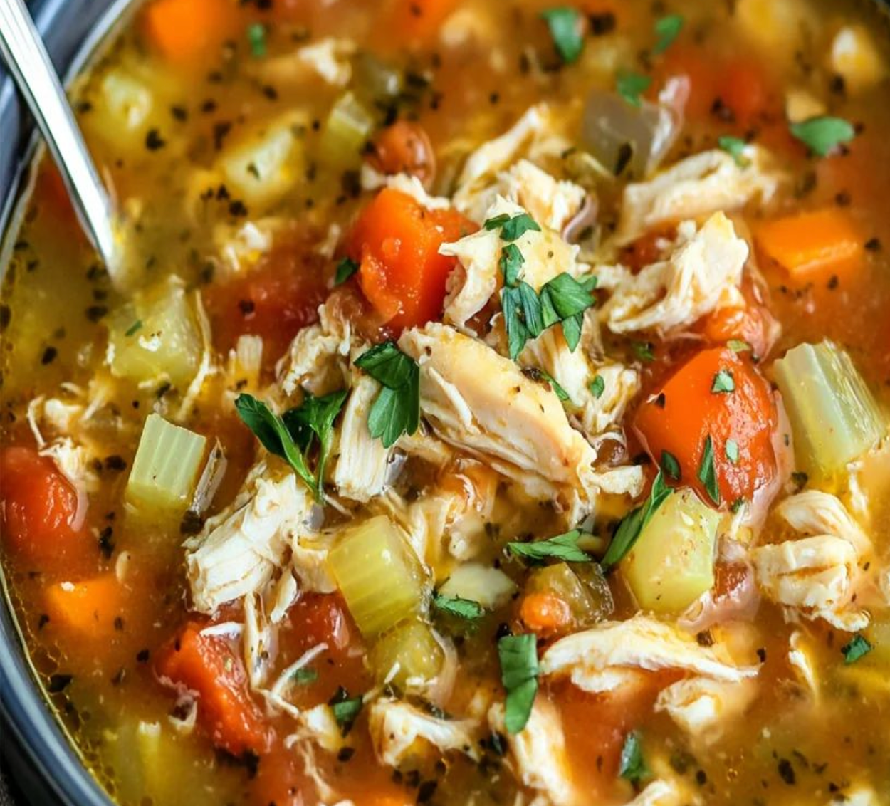 Mexican Chicken & Rice Soup