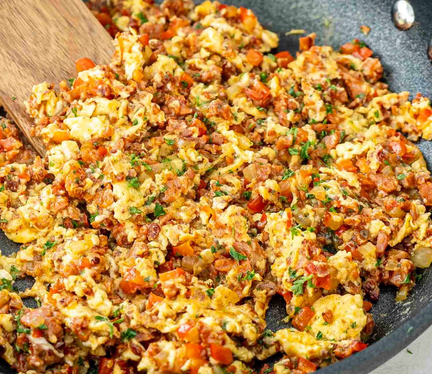 Chorizo scramble