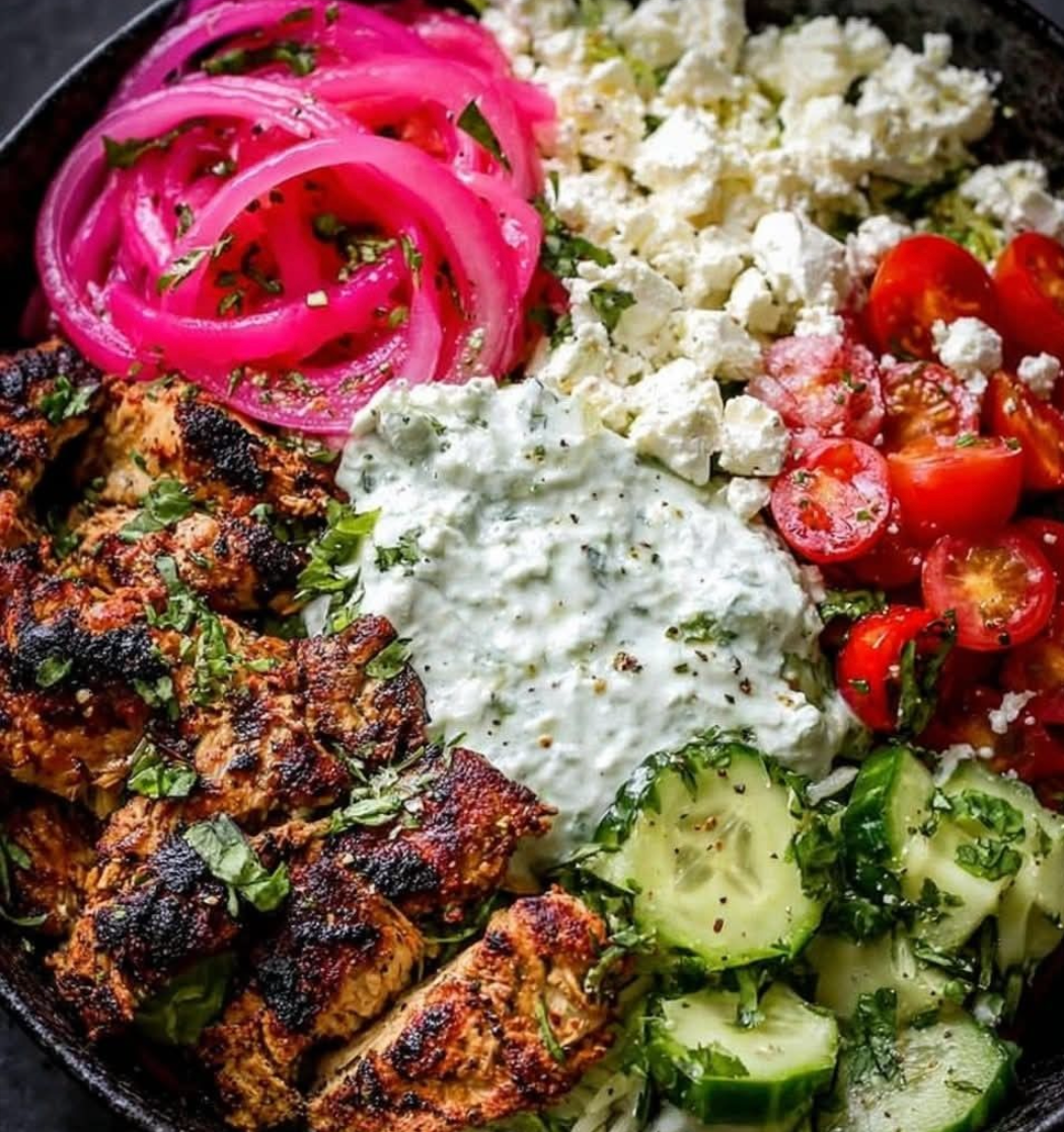 Med Chicken power bowl