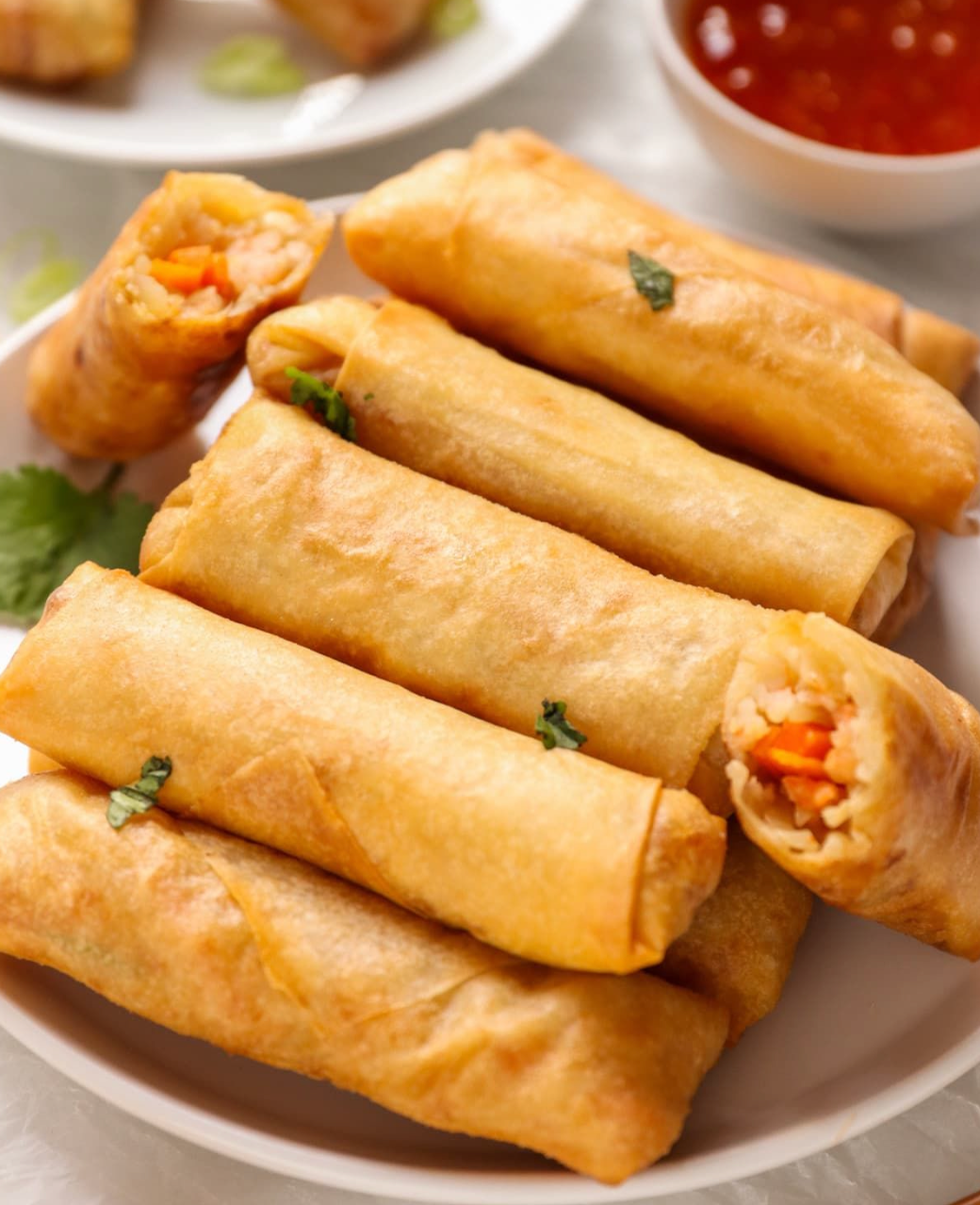 Mini Vegetable Spring Rolls