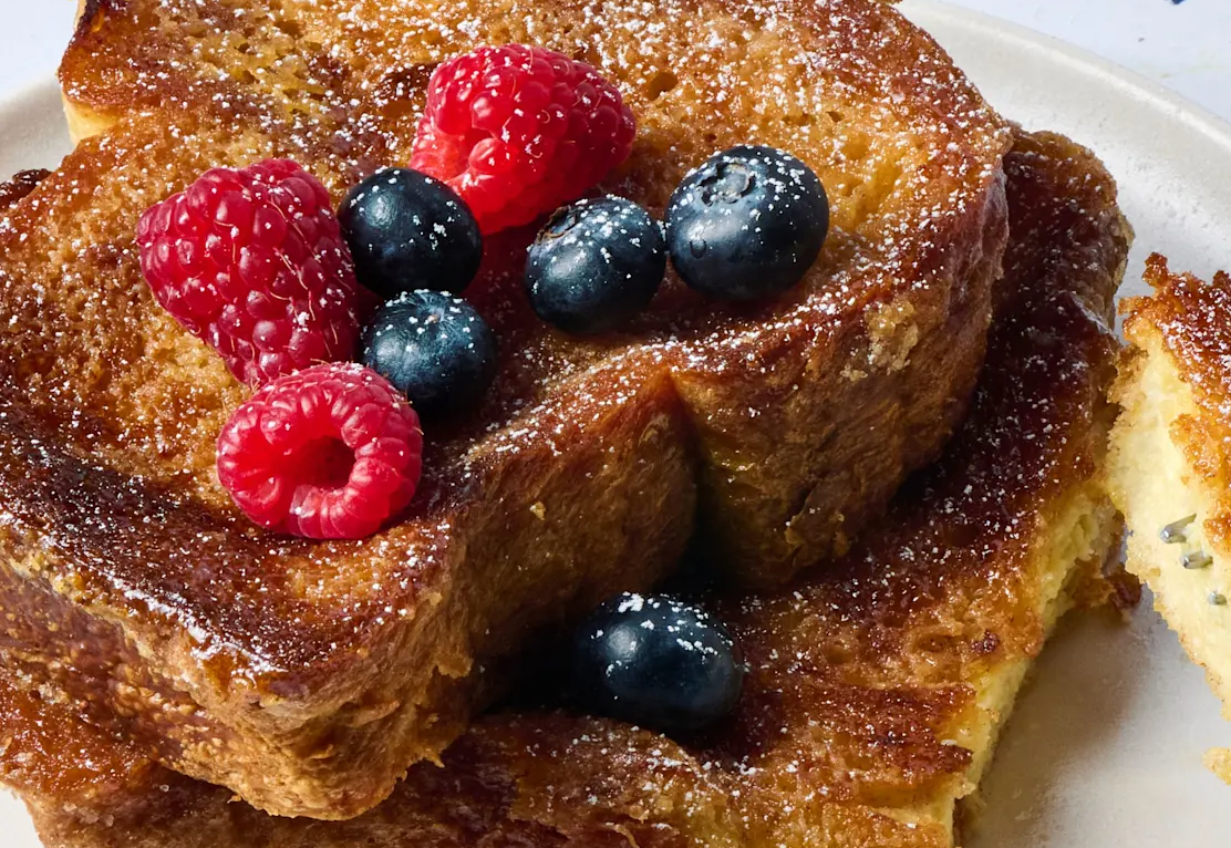 Creme Brûlée French toast