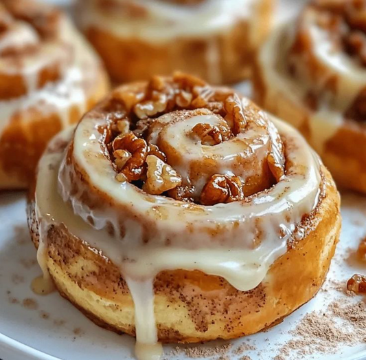 Pecan Cinnamon roll