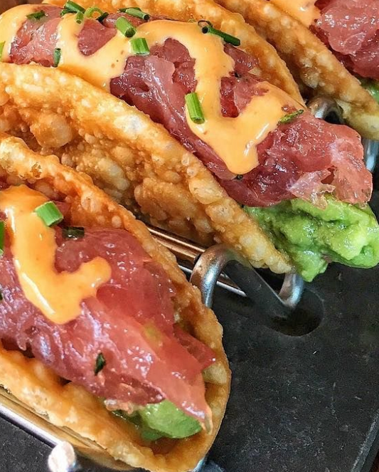 Mini Tuna taco